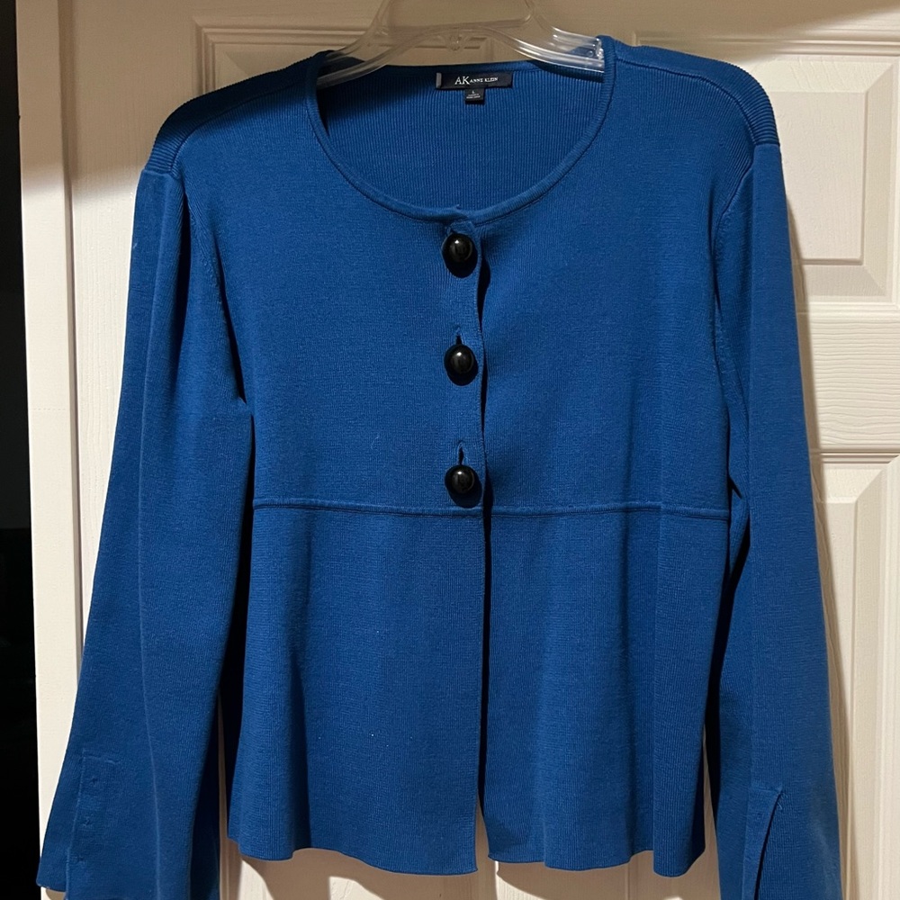 Blue Anne Klein jacket - excellent condition